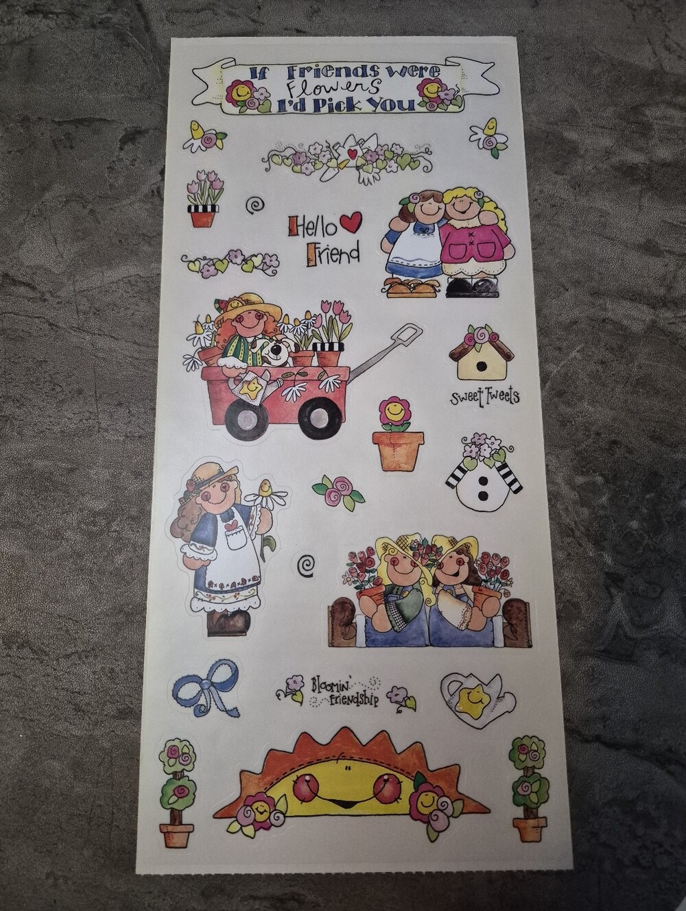 Vintage Sandy Lion Scrapbook Stickers - Picture 4 of 5